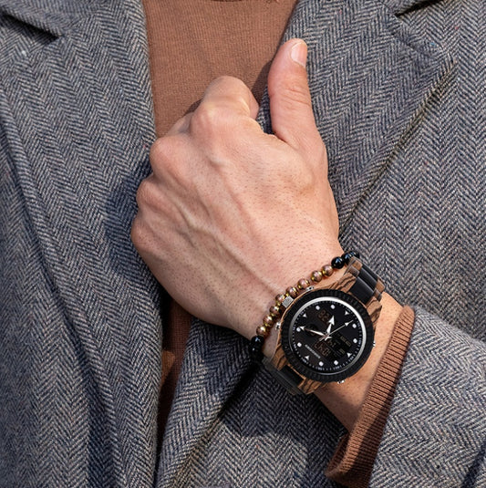 Casual Fashion | Mens Wooden Watches - Essential Loved
