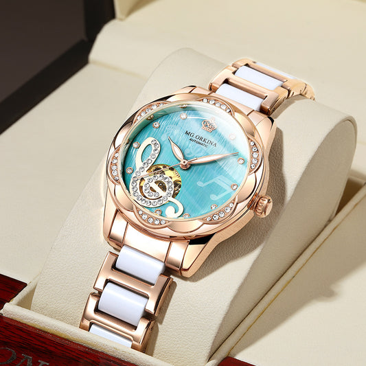 New Designer - Luxury Top Brand Ceramic | Mechanical Watches For Women - Essential Loved