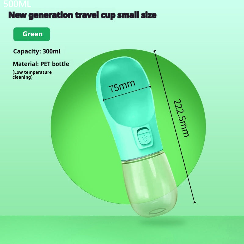Portable Pet Supplies - Outdoor Travel Water Dispenser Feeder | Water Bottle For Pets - Essential Loved