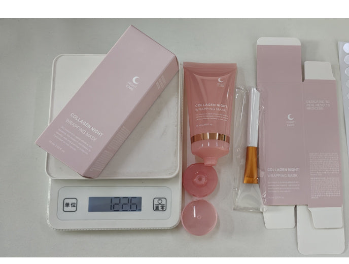 Face Night Mask - Natural Ingredients Firming Elasticity & Hydration Anti-wrinkle For Skin Care | Collagen Night Wrapping Mask - Essential Loved