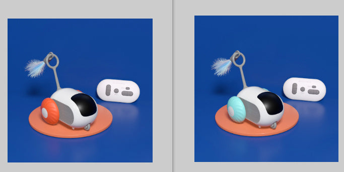 Remote Control Interactive Cat Car Toy USB Charging Chasing Automatic Self-moving Remote Smart Control | Cat Car Toy - Essential Loved