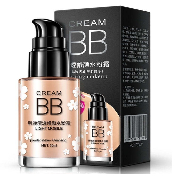 Clear And Sleek Hydrating Makeup Foundation Bb Cream - Essential Loved
