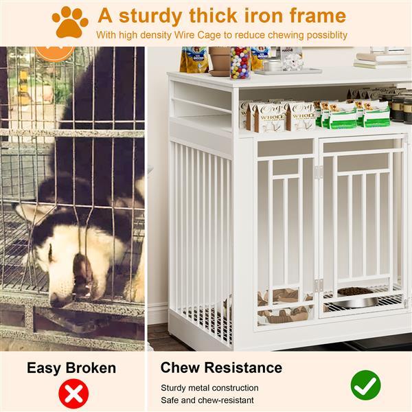 43.3-inch - Large Dog Cage Furniture | Essential Loved