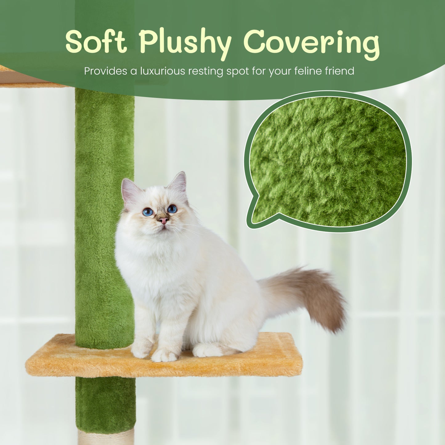 90-106 Inch Indoor | Cat Tree Tower - Essential Loved