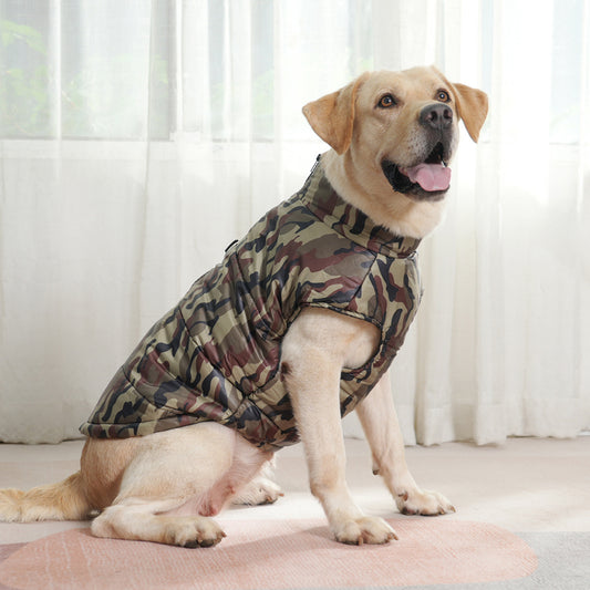 Winter Pet Clothing Camouflage Dog Clothes - Essential Loved