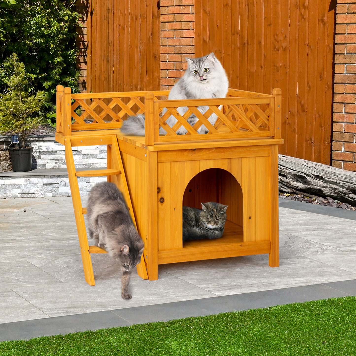 House Dog House - Essential Loved Pet House Yellow