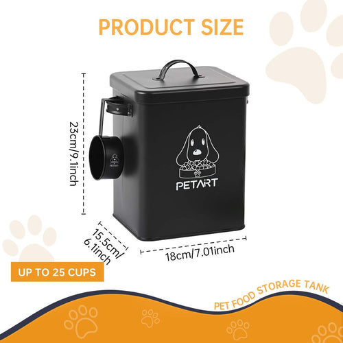 Fresh & healthy! Cat Food Storage Container - Essential Loved