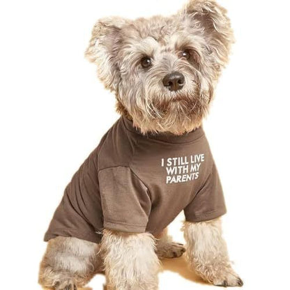 Pet Clothes Round Neck T-shirt