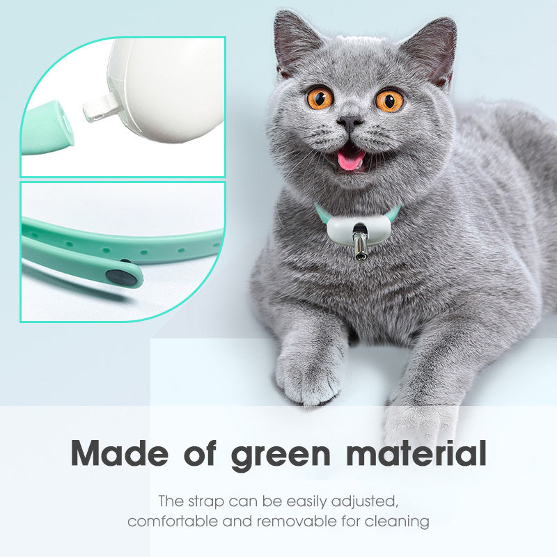 Automatic Cat Toy Smart Laser Teasing Cat Collar Electric USB Charging Kitten Amusing Toys Interactive Training Pet Items | Electric Collar For Cats - Essential Loved