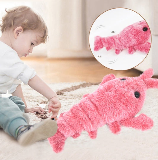 Electric Jumping Shrimp USB Charging Simulation Lobster Funny Cat Toy | Jumping Shrimp - Essential Loved