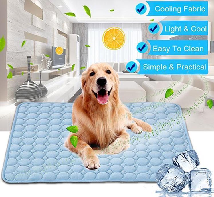 Ice Silk Cold Nest Pad For Cooling In Summer | Dog Cooling Mat - Essential Loved