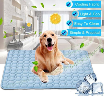 Ice Silk Cold Nest Pad For Cooling In Summer | Dog Cooling Mat - Essential Loved