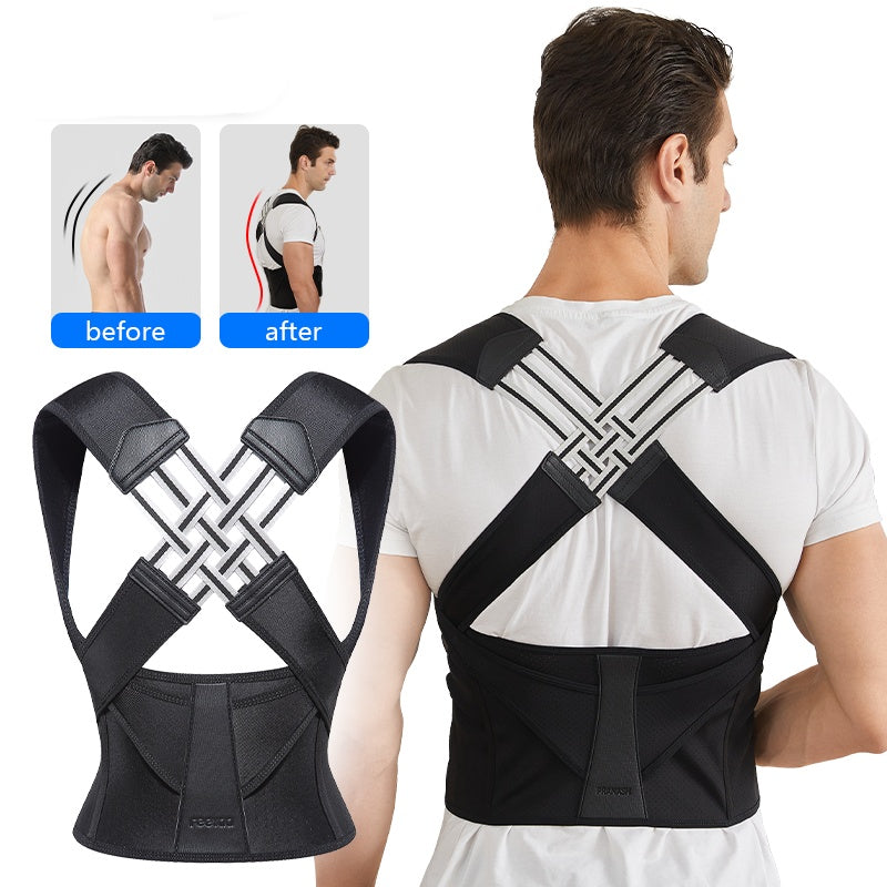 Anti Hunchback Correction Posture Invisible Back Correction Strap | posture corrector belt - Essential Loved