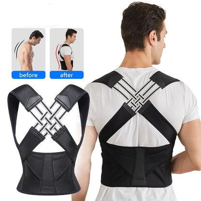 Anti Hunchback Correction Posture Invisible Back Correction Strap | posture corrector belt - Essential Loved