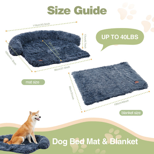 Blue Dog Bed Couch- Essential Loved