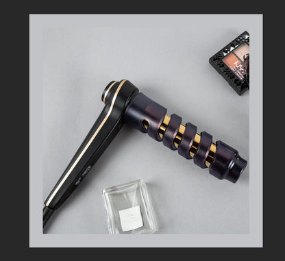 Amazon hot-selling hair curler with right angle design and ceramic coating.