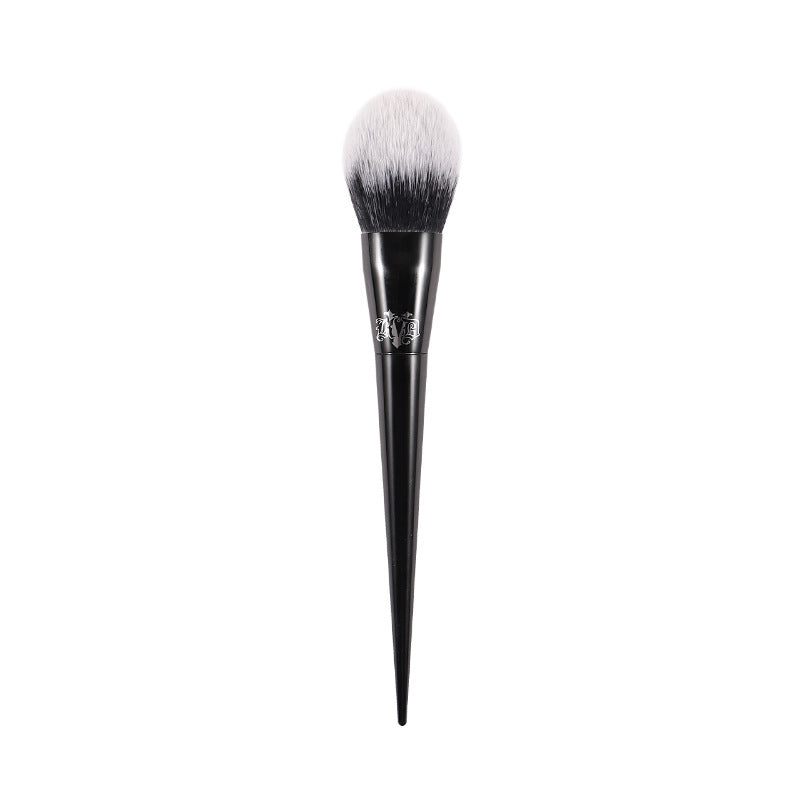 Plastic Handle Eye Shadow Foundation Brush Makeup Tool