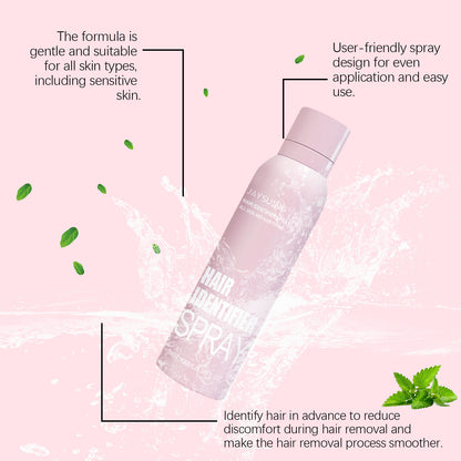 Face Shaving Moisturizing Dermaplaner Spray For Face Shaving Skin Care | Hair Identifier Spray For Face - Essential Loved