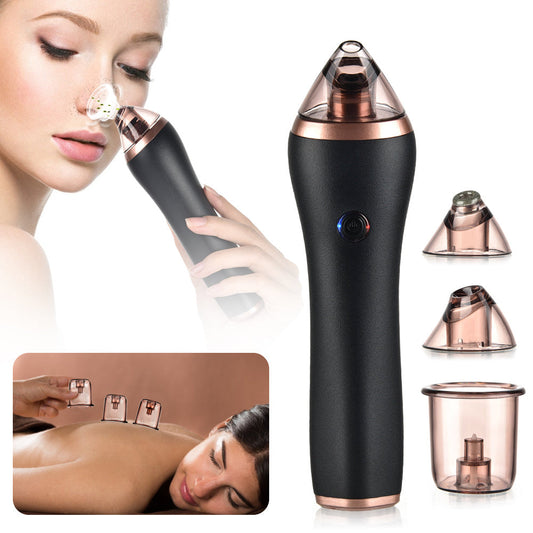 4 in 1 Body Guasha Cupping Blackhead Remover Machine for Deep Cleansing Skin Care