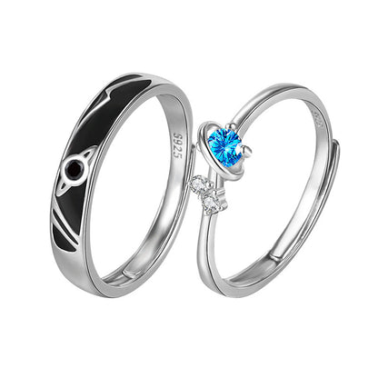 Dream Planet - Fashion Personality Rings Men and Women Rings | Couples Rings - Essential Loved