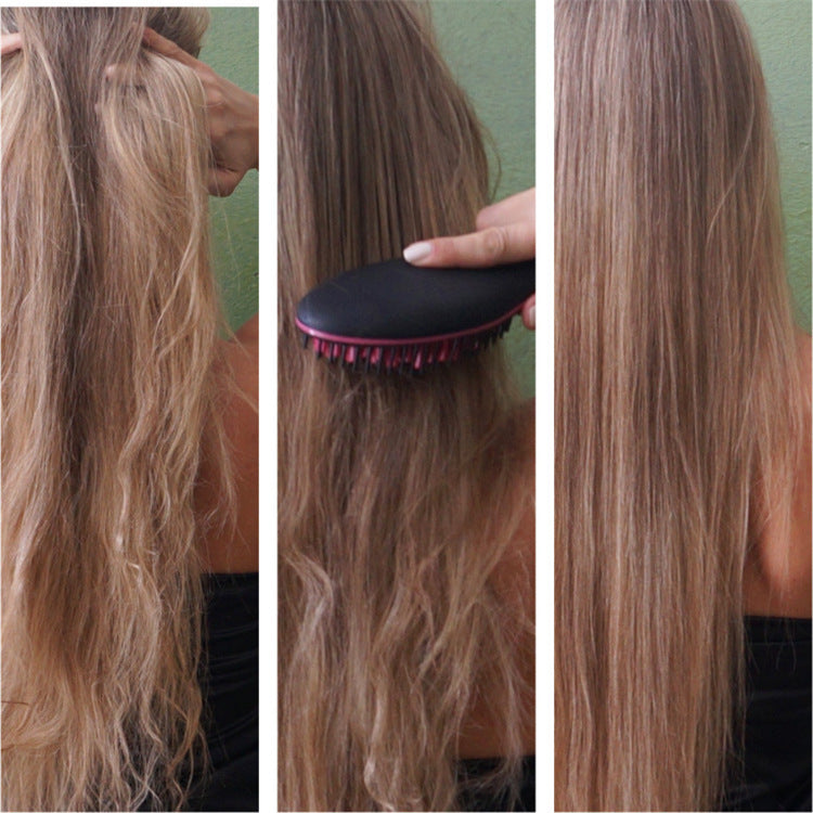 Imply Straight Electric Straight Hair Comb smoothing wavy to straight hair.