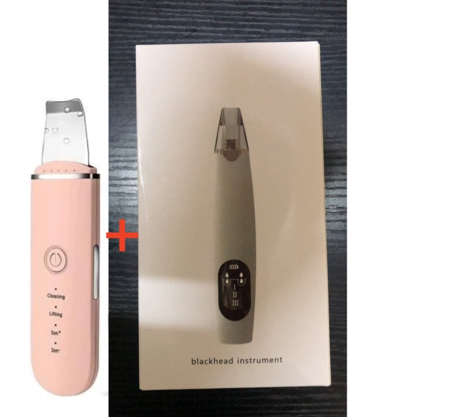 The New Ultrasonic Facial Cleanser Peeling Machine Removes Facial Blackheads | Facial Skin Scrubber - Essential Loved