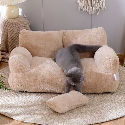 Luxury Cat Bed Sofa for Cats & Small Dogs - Essential Loved