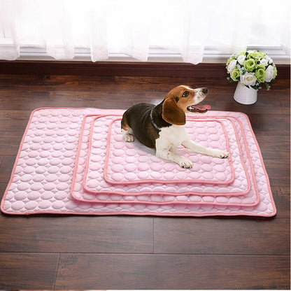 Ice Silk Cold Nest Pad For Cooling In Summer | Dog Cooling Mat - Essential Loved