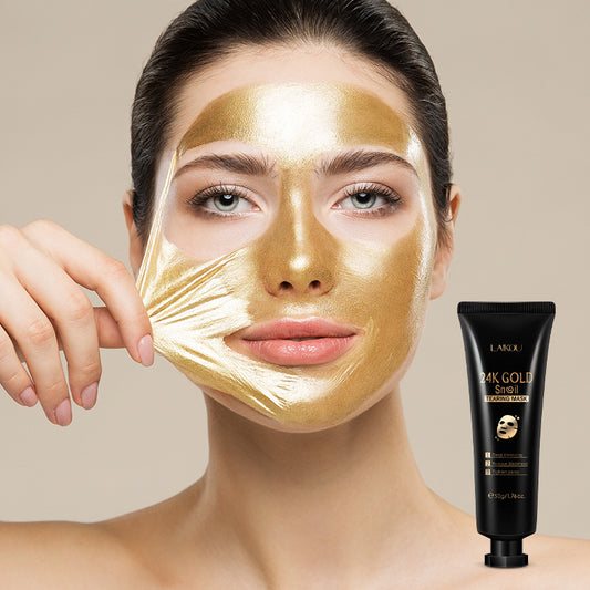Foil Snail Tear-Off Mask Hydrating | Gold Peel Off Mask - Essential Loved