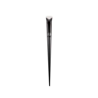 Plastic Handle Eye Shadow Foundation Brush Makeup Tool