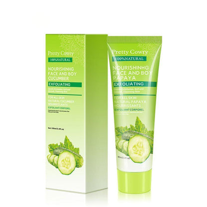 Cucumber Coconut Papaya Facial - 100ml Body Cleansing | Exfoliating Peel Gel - Essential Loved