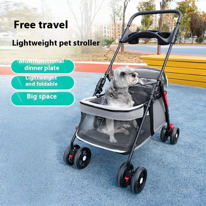 Outdoor Lightweight Foldable Trolley