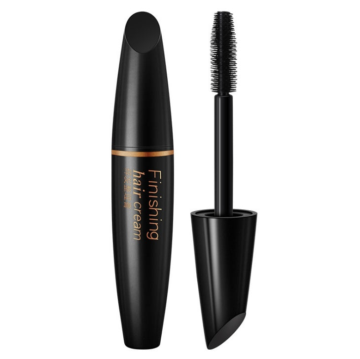 Small broken hair finishing stick, mascara-like hair gel cream, non-greasy styling wax.