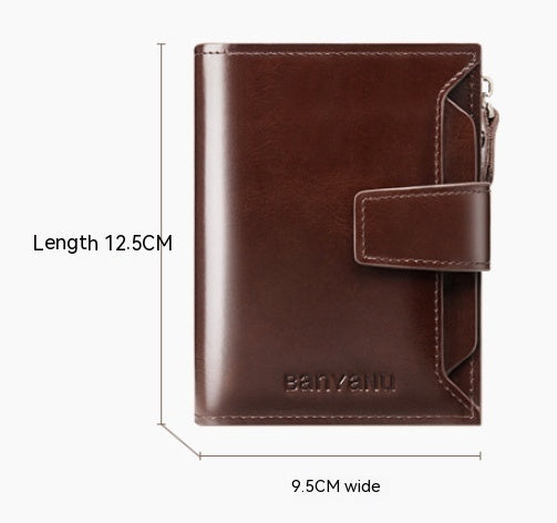 Anti-Theft Swiping Men's Vintage Wallet - Essential Loved