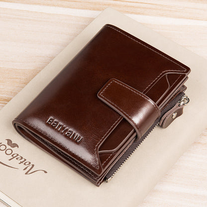 Anti-Theft Swiping Men's Vintage Wallet - Essential Loved
