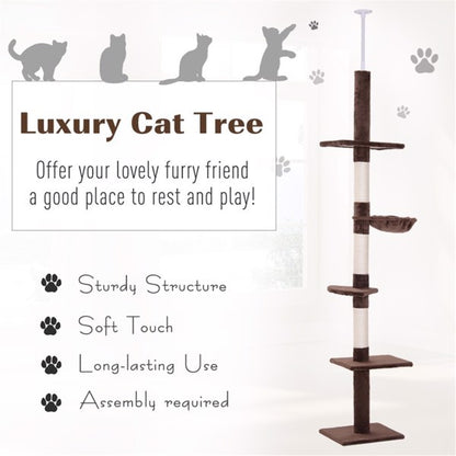 Wooden Cat House - Cat Tree | Cat Climbing Tower - Essential Loved