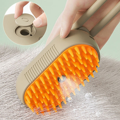3 In 1 Electric Spray pet Brushes For Massage | Cat Steam Brush - Essential Loved