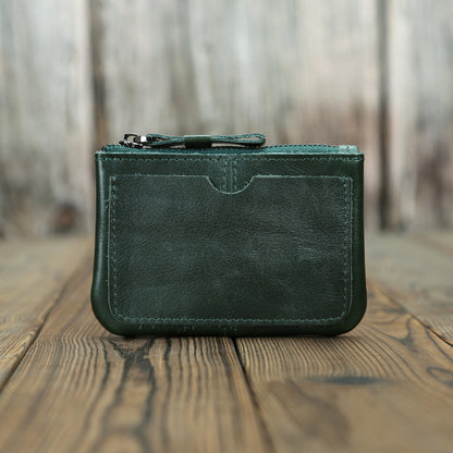 Retro Crazy Horse Leather Mens Leather Coin Purse - Essential Loved