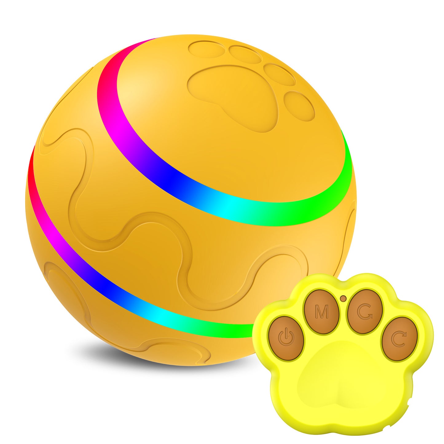 Pet New Cat Wicked Ball Toy Intelligent Ball USB Cat Toys Self Rotating Ball Automatic Rotation | Cat Toys Ball - Essential Loved