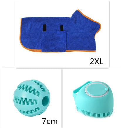 Silicone Bath Massage Gloves Brush Dog And Cat Grooming Supplies | Shampoo Massage Brush - Essential Loved