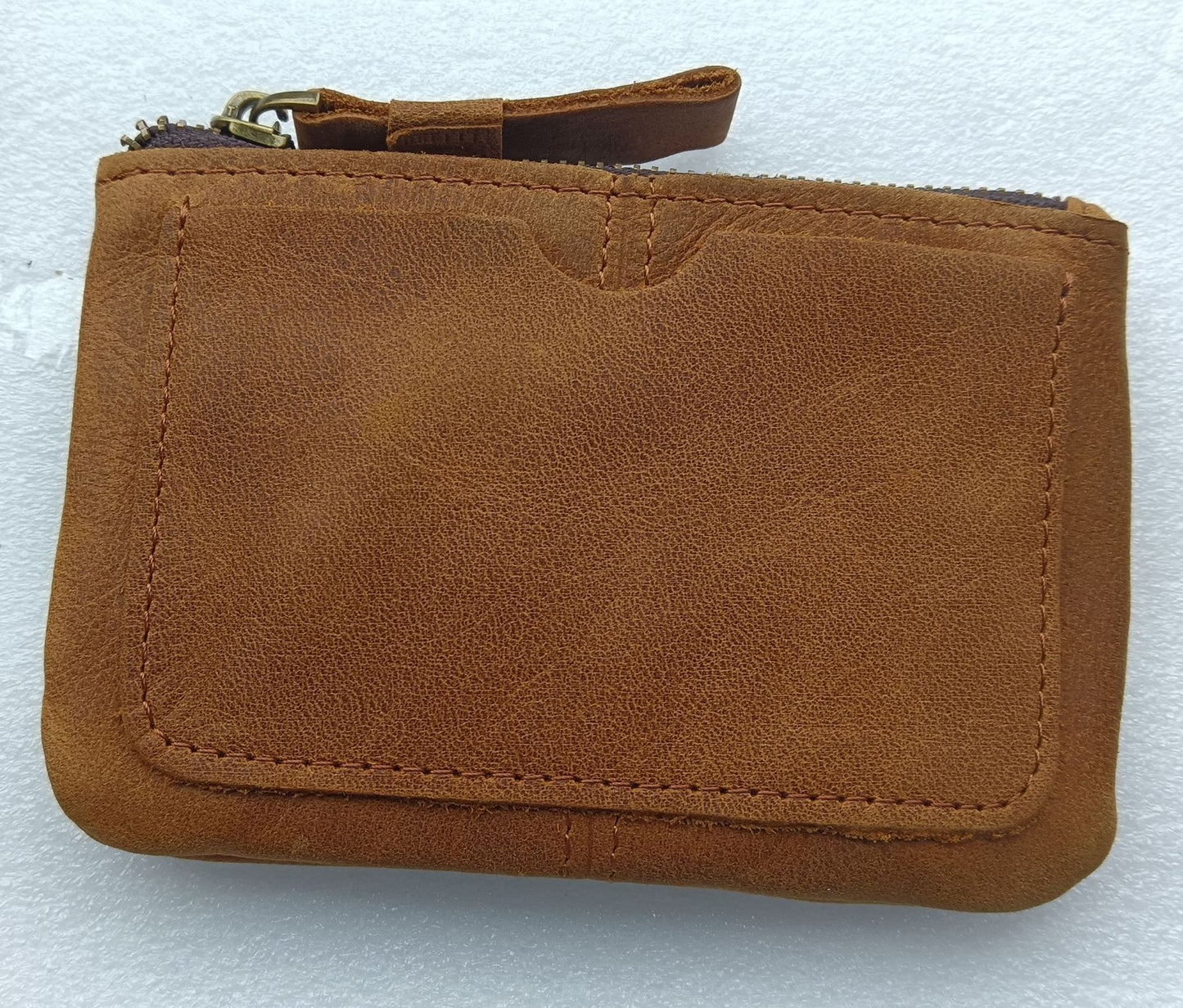 Retro Crazy Horse Leather Mens Leather Coin Purse - Essential Loved