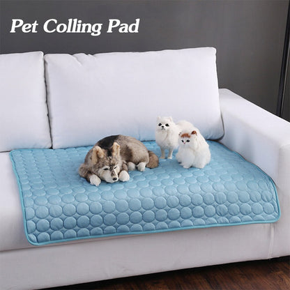 Ice Silk Cold Nest Pad For Cooling In Summer | Dog Cooling Mat - Essential Loved