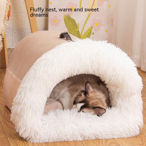 Autumn & Winter Warm Portable Cat Nest - Essential Loved