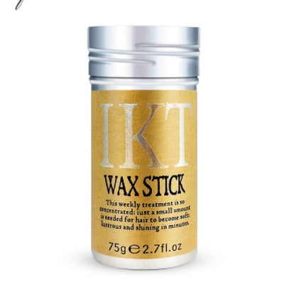Hair wax stick for broken hair finishing, 75g setting bar.