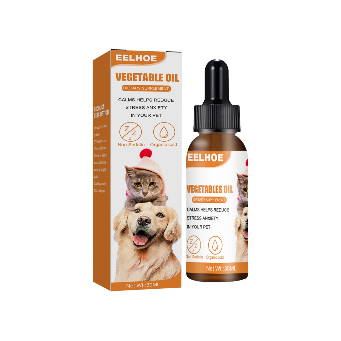Relieve Anxiety - Hemp Seed Oil Health Enhancement Care Essence | Essential Oils To Calm Dogs - Essential Loved