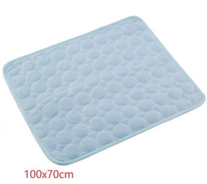Ice Silk Cold Nest Pad For Cooling In Summer | Dog Cooling Mat - Essential Loved