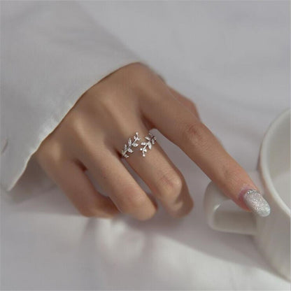 Branch Ring For Woman Fashion Spring Summer Jewelry | Leaf Wedding Ring - Essential Loved
