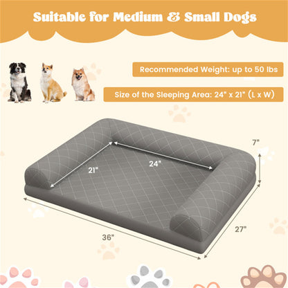 36 Inch Best Orthopedic Dog Bed - Essential Loved