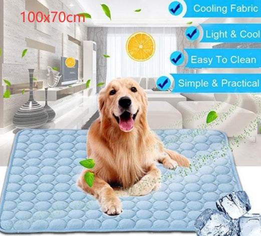 Ice Silk Cold Nest Pad For Cooling In Summer | Dog Cooling Mat - Essential Loved