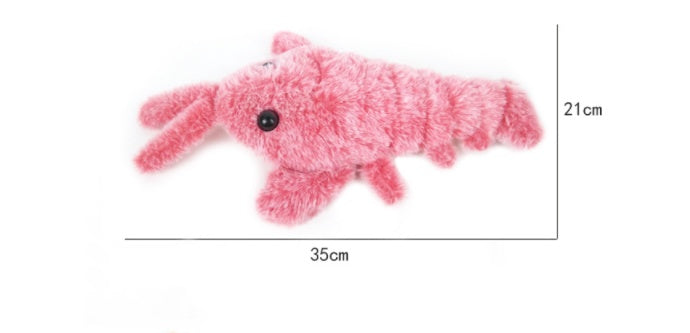 Electric Jumping Shrimp USB Charging Simulation Lobster Funny Cat Toy | Jumping Shrimp - Essential Loved
